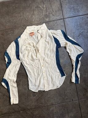 Vivienne Westwood 2016 Silk Blend Button Up Andreas Kronthaler Top